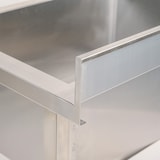 thumbnail of Romux® Fregadero con Seno Profundo de Acero Inoxidable 1200x600x850 mm Desmontable | Pica Industrial con patas | Pila Lavadero para Cocina