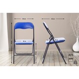 thumbnail of Silla plegable Felix Azul/negro