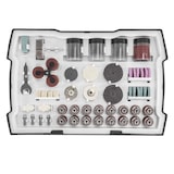 thumbnail of TROTEC Multifunktionswerkzeug Zubehörset 282-teilig schleifen bohren trennen fräsen