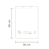 thumbnail of MONOUSO - Flachbeutel Markt Block Home Compost “Classic” 30x40cm 12µm (2.000 Stück)