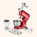 thumbnail of Klarstein Lucia Elegance Küchenmaschine Mixer Fleischwolf 1800W BPA-frei Rot
