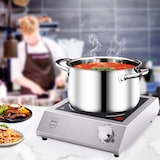 thumbnail of METRO PROFESSIONAL Plaque de cuisson à induction GIC3600, Acier inoxydable / Vitrocéramique, 33x42x10cm, 3500W,  protection anti-surchauffe,  argenté