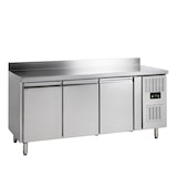 thumbnail of TEFCOLD Mesa fría de refrigeración GN1/1 GC73 TEFCOLD, acero y vidrio, refrigeración profesional, Acero inoxidable SS