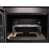 thumbnail of Estufa de leña con horno en inox ASTON 13.1 kW, calienta hasta 225 m³, con leñero y salida de 150 mm