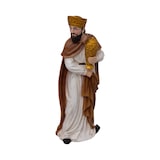 thumbnail of Déco de Crèche de Noël Set de 6 Santons en résine H 33 cm