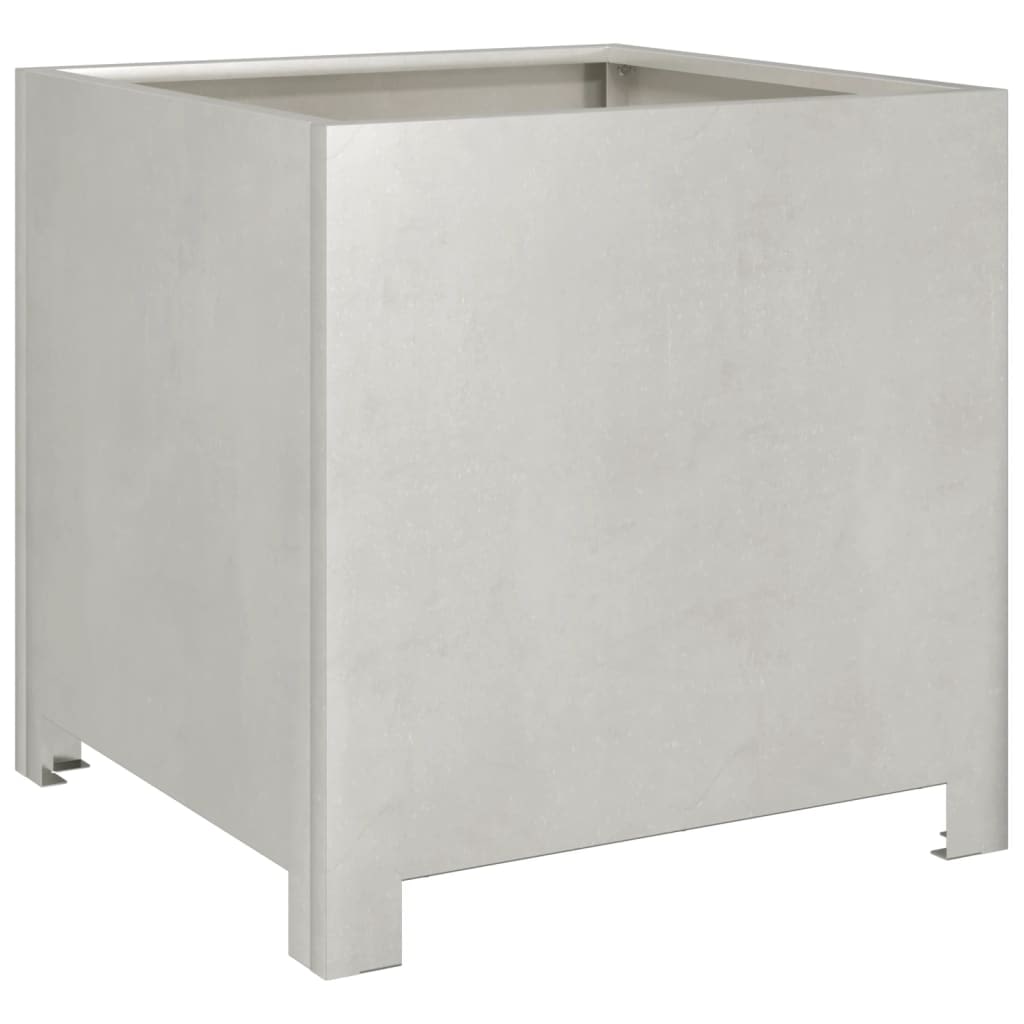 vidaXL Plantenbank 40x40x40 cm roestvrij staal