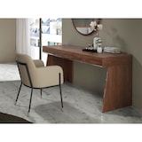 thumbnail of Angel Cerdá  Bürotisch aus Nussbaumholz und schwarzem Stahl 3217C