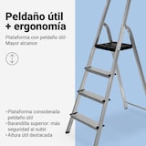 thumbnail of ARARAT 8004X Escada Dobrável de Alumínio com 4 Degraus