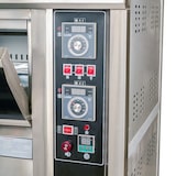 thumbnail of Cleiton® Horno de Pizza Industrial Doble Eléctrico 8+8x32 cm con Suelo Cerámico Refractario y Termostato de Calidad | Temperatura max 400°C - 13200 W