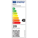 thumbnail of Weißer LED-Strahler 20W SMD 1600Lm Neutralweiß 4000K 230V Außen/Innen IP65 ASLO