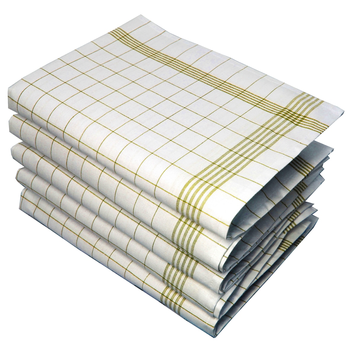 Gelb XXL Geschirrtücher, 60x80 cm, 10er Pack, 100% ringgesponnene Baumwolle