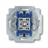 thumbnail of Kreuzschalter-Einsatz, ohne Beleuchtung, blau, matt, Unterputz, IP20, 1f, 16AX