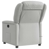 thumbnail of vidaXL Massagesessel Wolkengrau Stoff