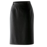 thumbnail of 850 - Damenrock Länge 60 cm : schwarz (Business) 53% Polyester 43% Schurwolle 4% Elasthan 42