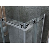 thumbnail of Box Doccia Cristallo 8mm Trasparente Doppio Scorrevole H195cm - Scorpius - 80x100