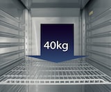 thumbnail of Edelstahlkühlschrank KU 753