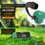 thumbnail of Brandson 1x Kabelbox wetterbeständige Schutzbox für Verlängerungskabel, 210mm x 85 mm Garten outdoor IP44 wasserdichte Safe Box, grün