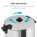 thumbnail of KonfiStar 50 Einkochautomat Getränkespender 2500W 50L Edelstahl Silber