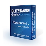 thumbnail of 15" Kasse für GASTRONOMIE: 15" Touchscreen, Kassenrechner, Bondrucker, Blitzkasse Restaurant'M Kassensoftware
