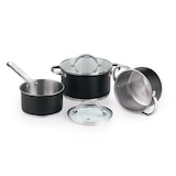 thumbnail of BERGNER - Trem de Cozinha de aço inoxidável (16/18/20cm) adequadas para fogões de indução, com conjunto de 3 formas para forno Ø12/18/22cm