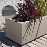 thumbnail of Jardinière Rectangulaire Ethica Cm.80 Plâtre