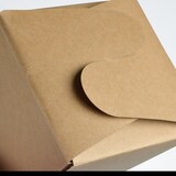 thumbnail of Mini custodia a sorpresa in cartone riciclato marrone 10x10x28 cm per 100 unità – Gimex