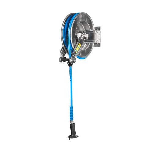 Lavabo con enrollador de manguera de 20 m RSB252