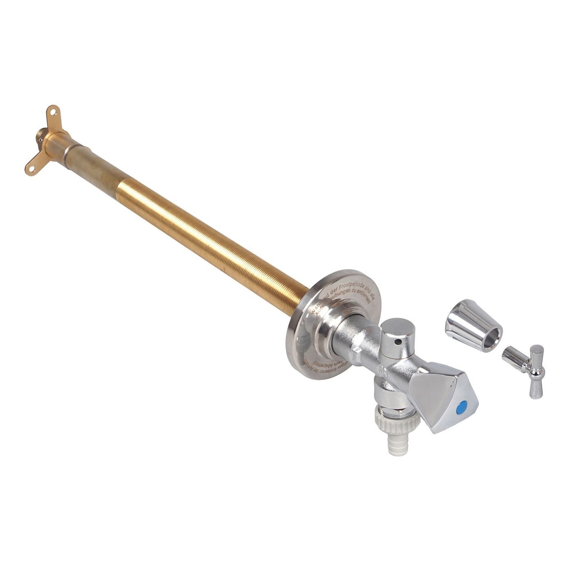Frostsichere Außenarmatur mit 1/2` L= max 420mm ablängbar