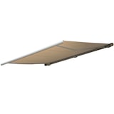 thumbnail of Elektrische Kassettenmarkise T123, Markise Vollkassette 4,5x3m ~ Polyester Creme