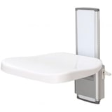 thumbnail of DUPI Asiento Plegable de Pared para Ducha | Capacidad de Carga 150 kg | Altura Regulable | Ideal para Movilidad Reducida, Blanco, Acero Inoxidable