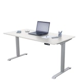 thumbnail of Schreibtisch elektrisch höhenverstellbar, Ergonomische Arbeitstisch, Gestell und Tischplatte