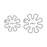 thumbnail of Protetor De Frigideira Presto, Pequeno E Grande, 2 Pcs