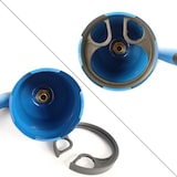 thumbnail of Lampe a souder à gaz ABS Allumage piezo + 4 Cartouches de gaz 190gr STOP GAZ Perçables KEMPER