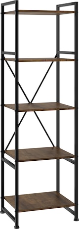 thumbnail of tectake Scaffale Manchester - Legno industriale scuro, rustico - 404154