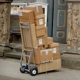 thumbnail of ECD Germany 2er Set Sackkarrenrad PU Vollgummi 3.00-4 Ø260x85mm, 120kg, Stahlfelge, pannensicher Ersatzrad