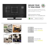 thumbnail of Suporte de parede para smart tv lcd led monitor 12' A 22' giratório com inclinação de 15°