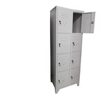 thumbnail of ARMADIETTO PORTABORSE CASELLARIO A 8 CASELLE in metallo dim.cm.60x50x180h