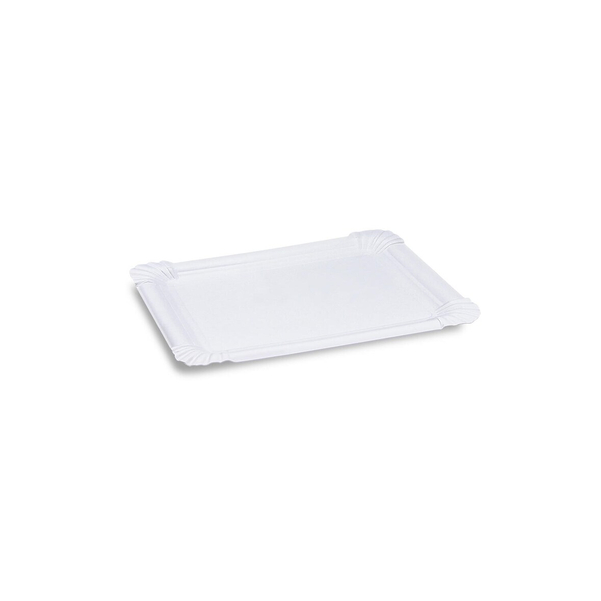 250x BIONATURE Pappteller aus Frischfaser 20 x 16,5 cm fettdicht weiß