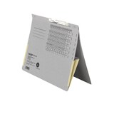 thumbnail of Falken 15033802 Pendelhefter, für DIN A4, 320g/m2 Manila-RC-Krt., kaufm. Heftung, mit Schlitzstanzung, mit Dehntasche am Rückdeckel - Grau