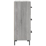 thumbnail of Helloshop26 - Buffet Sideboard Kommode Kleiderschrank Aufbewahrungsmöbel Organizer Küche Wohnzimmer Sonoma 34,5 x 34 x 90 cm 02_0036326