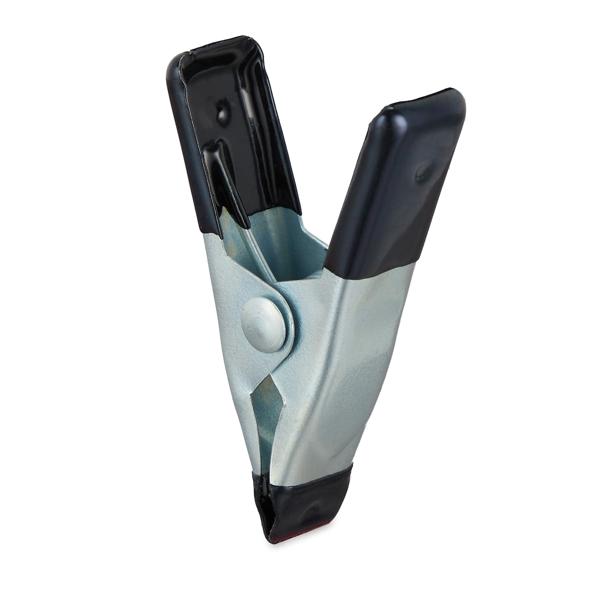 Relaxdays Klemmen im 36er Set, Leimzwingen zum Basteln, Modellbau, Metall, Spannweite 20 mm, Klemmzwingen klein, schwarz