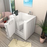 thumbnail of Senioren Sitzbadewanne Sitzwanne Badewanne mit Tür S02-B-L 100x78 cm