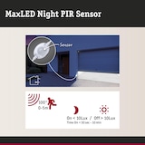 thumbnail of Paulmann MaxLED Zubehör Steuerung Night PIR 24V max. 144W Weiß 70974