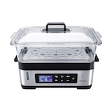 thumbnail of Steba DG 2 Dampfgarer 2 Korb/Körbe Freistehend 1200 W Schwarz, Edelstahl