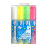 thumbnail of DECOR SERVICE Kreidemarker 4 Farben gemischt, Schreibbreite 3-15mm, 4 Stk.