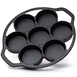 thumbnail of BBQ-Nerd® 6er Muffinbackform aus Gusseisen ? Cupcake Pan für Grill, Ofen & Dutch Oven ? Antihaft Muffinförmchen - Gusseiserne Muffinform mit Henkel