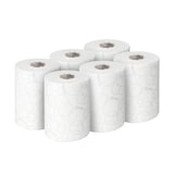 thumbnail of Essuie-mains roulés Kleenex Ultra Slimroll 6781 - Essuie-mains roulés 2 épaisseurs - 6 x rouleaux d'essuie-mains en papier blanc de 100 m