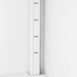 thumbnail of Fromm & Starck - Metalen kast - 102 cm - 2 planken - wit