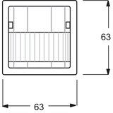 thumbnail of Busch-Jaeger Wächter Sensor sws/matt 6122/02-884 2CKA006132A0270
