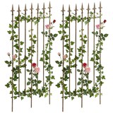 thumbnail of Juego de 2 celosias Elisa 100 x 50 cm Bronce